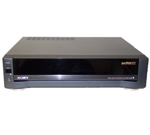 Sony Super Betamax VCR - SuperBeta - Hi-Fi - Sony SL-HF2000